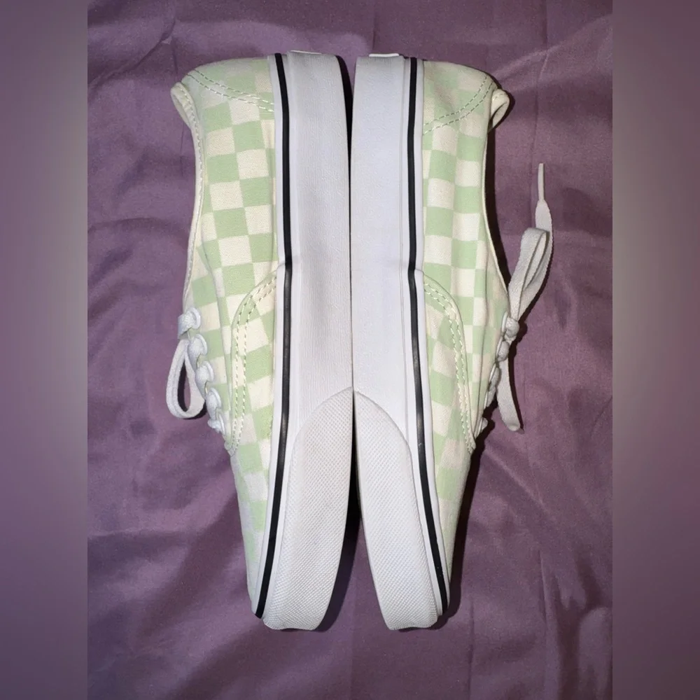 Vans Authentic Checkerboard Ambrosia Sneakers – Women’s Size 8 – EUC - Picture 5 of 11